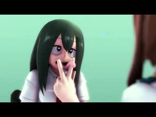 Персонаж asui tsuyu вселенная boku no hero academia художник greatm8 (hentai, хентай, sex, porno, boobs 18+)