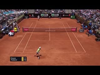 Hot shot could federer be getting quicker with age rome 2019