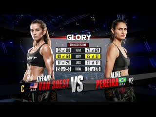 Glory 77tiffany van soest vs aline pereira highlights