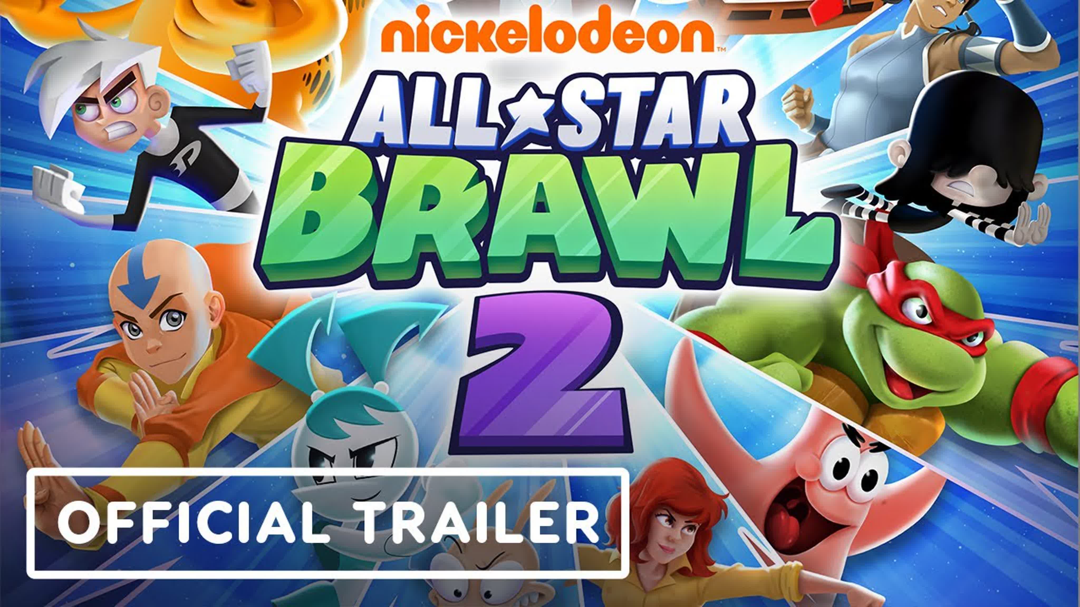 Nickelodeon all star brawl 2 exclusive announcement trailer