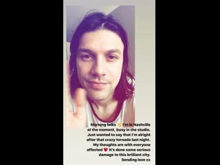 James bay instagram stories 04/03/20
