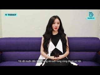 V live [exclusive] hyomin interview for v today