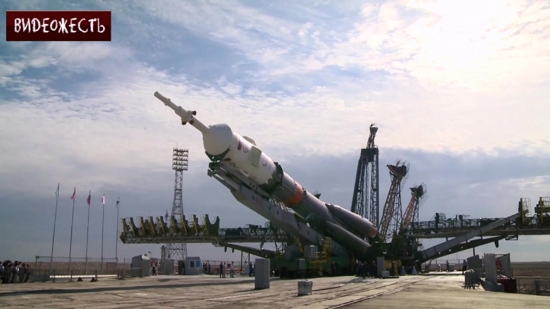 Вывоз космической станции © видеожесть