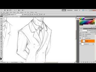 10 detailing our character’s first pose