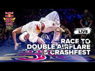 [red bull bc one] race to double airflare & crashfest | red bull bc one camp paris 2023 | livestream