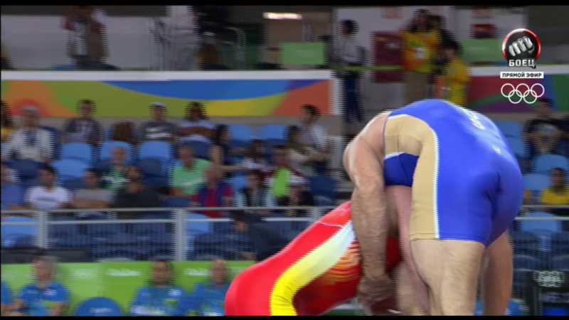 Ои 2016 засеев (украина) махов (россия) 1/16 вольная борьба (125кг)