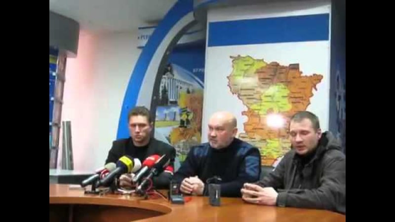 Прес конференція 'правого сектора' щодо вбивства музичка