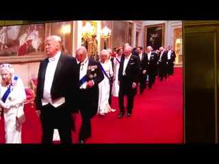Royal ladies and @flotus in white tonight for the state banquet kate’s dress is @mcqueen, mp4
