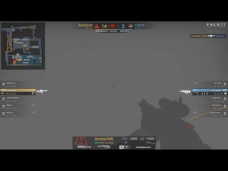 Buster 1vs2 clutch (t post plant situation) to set avangar on match point