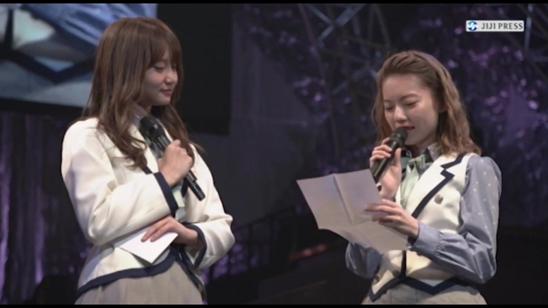 [jijipress] akb48 takajo aki &amp; nagao mariya 「graduation concert」