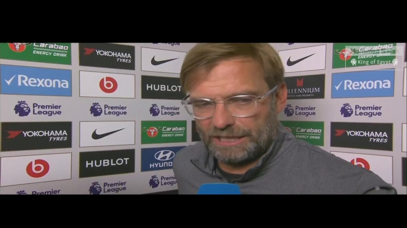 Jurgen klopp post match interview