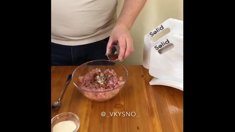 Домашняя сочная колбаска