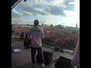 Take an unfiltered look at the special bond between lewishamilton and his army of fans, during a memorable weekend at silverston