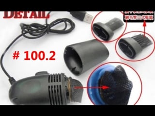 Переделка usb мини пылесоса компьютерной клавиатуры / remaking mini vacuum cleaner # 100 2