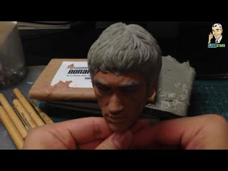 How to sculpt hyperrealistic bruce lee part 11 progress check is crucial