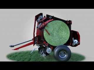 Massey ferguson 2800 baler animation