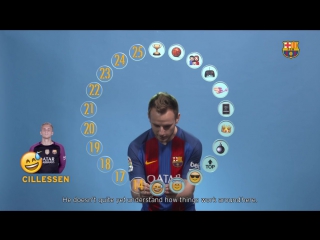 Barça emojis ivan rakitic