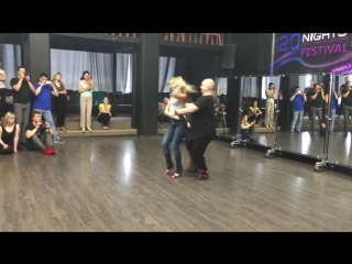 Alex kostenko & olga nagaytseva, bachata sensual workshop, 2017, moscow, "bachata's nights" festival