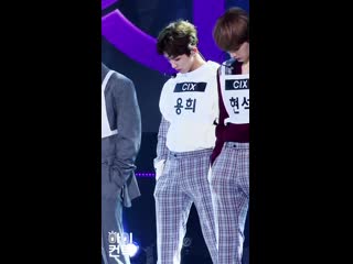 190808 cix movie star (yonghee fancam) @ the show