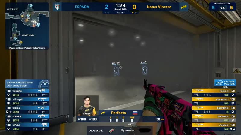 [csgo best moments] electronic 300 iq мув! решающий матч для нави! na'vi vs espada iem new york 2020