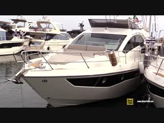 2019 cranchi 60 fly luxury yacht deck and interior walkaround 2018 cannes yachting festival