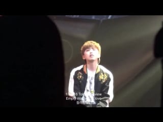 [fancam] [170616] sandeul @ b1a4 japanese tour 2017 'be the one' in tokyo