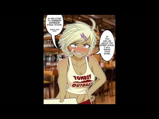 Tomboy outback steakhouse ¦ short comic dub