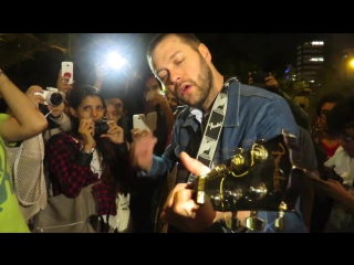 Tom meighan with fans