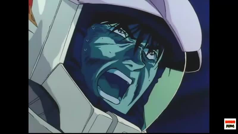 Gp03 dendrobium vs amx 002 neue ziel fight scene (덴드로비움 vs 노이에 질 전투씬) [720p]