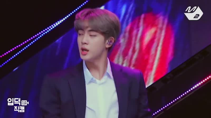 [입덕직캠] 방탄소년단 진 직캠 4k ‘작은 것들을 위한 시 (boy with luv)’ (bts jin fancam) @mcountdown 2019