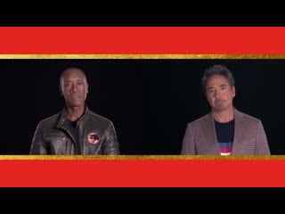 @robertdowneyjr and @doncheadle paid tribute to the late chadwick boseman