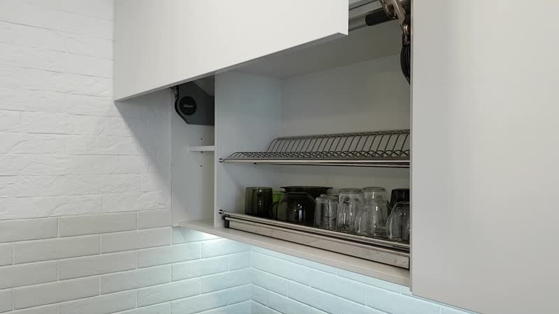 Blum aventos hl на кухне клиента