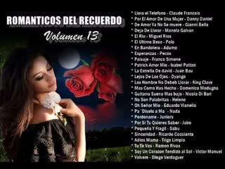 Romanticos del recuerdo volumen 13