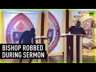 Brooklyn bishop robbed while livestreaming sermon