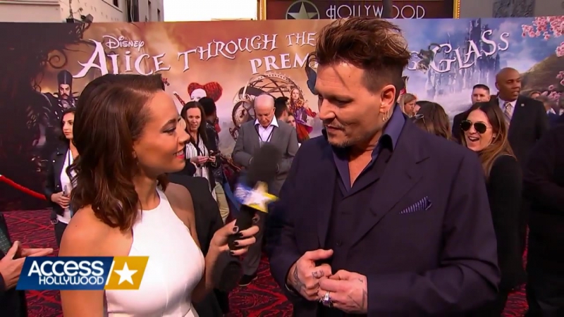 Johnny depp explores different sides of the hatter in alice