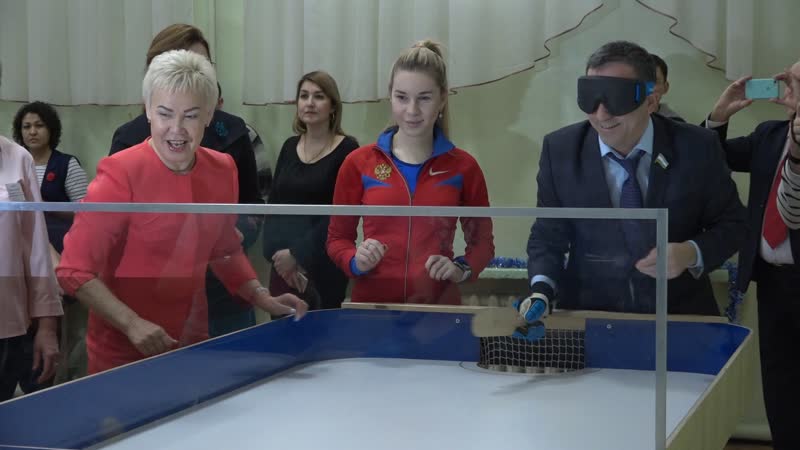 В башкортостане стартовал проект по развитию настольного тенниса для слепых