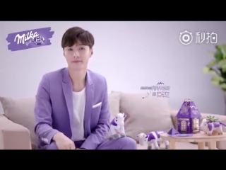 [video] 170906 lay @ official announcement milka chocolates' first chinese spokesperson