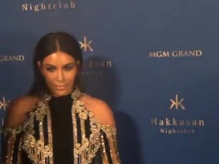 2016 kim khardasian west hakkasan vegas 3 year anniversary red carpet
