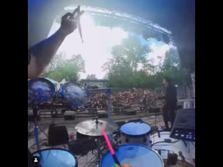 Palast "crucify" live in leipzig sep 04, 2020 (marcus's drum cam!) palast