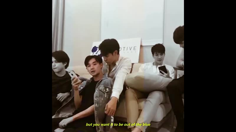 Joong wants to hug nine, but hesitate to จุงนาย (ily 3000)