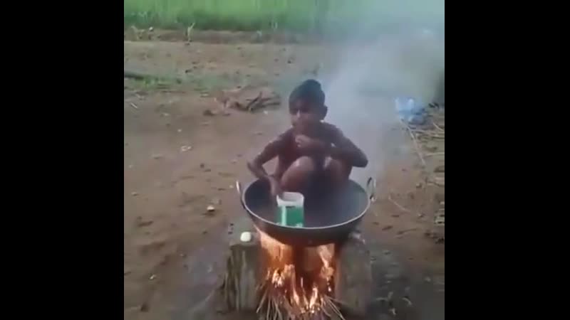 Горячую воду отключили 😂