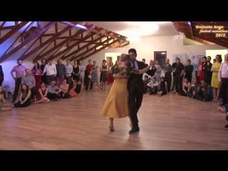 Sebastian jimenez y sara grdan, timisoara tango festival 2015, 1