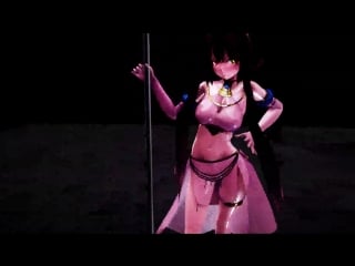 [mmd] pole dancing at tokiwazaki 3 {порно,хентай,hentai,porno,dance,sex}