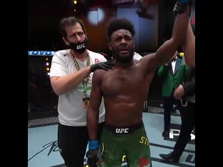 Due to an intentional foul, @funkmastermma is the new bantamweight champion