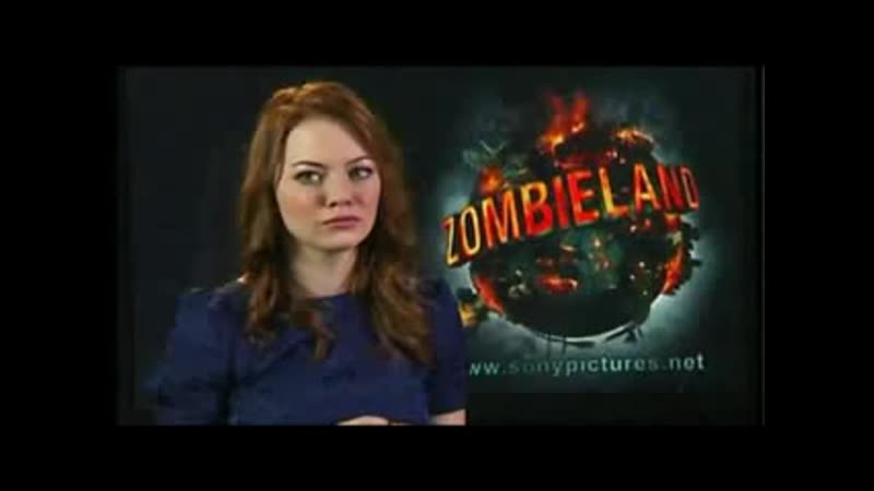 Moviezine intervju emma stone, zombieland