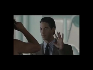 A little more action with #keanureeves ^ )