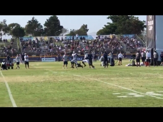 Ward 1 on 1 int #cowboyscamp day 8