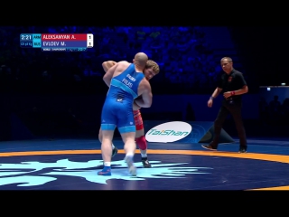 98 kg a aleksanyan (arm) df m evloev (rus)