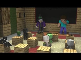 Monster school minecraft (preschool) and herobrines cat minecraft animations