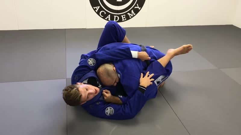 Triangle from hand on the belt closed guard nicholas meregali